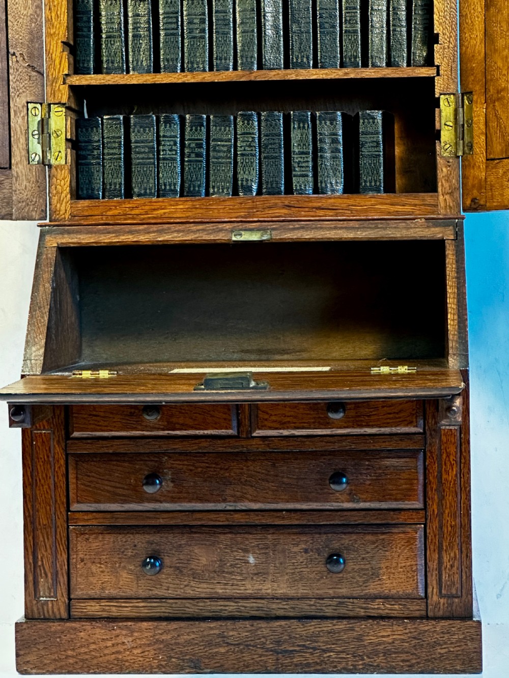 Apprentice  Dresser with Miniature Shakespeare Books. View VI