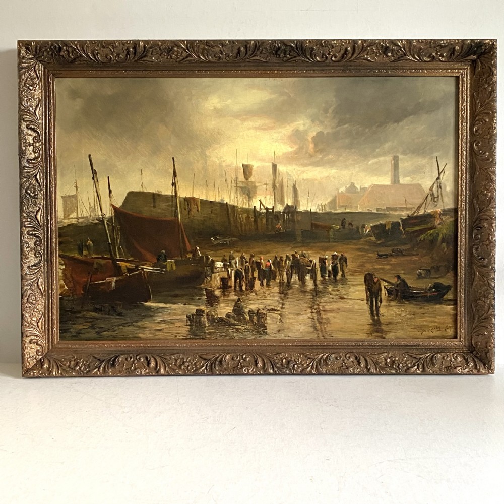 Oil on Canvas by Thomas Bush Hardy (1842-1897) View II