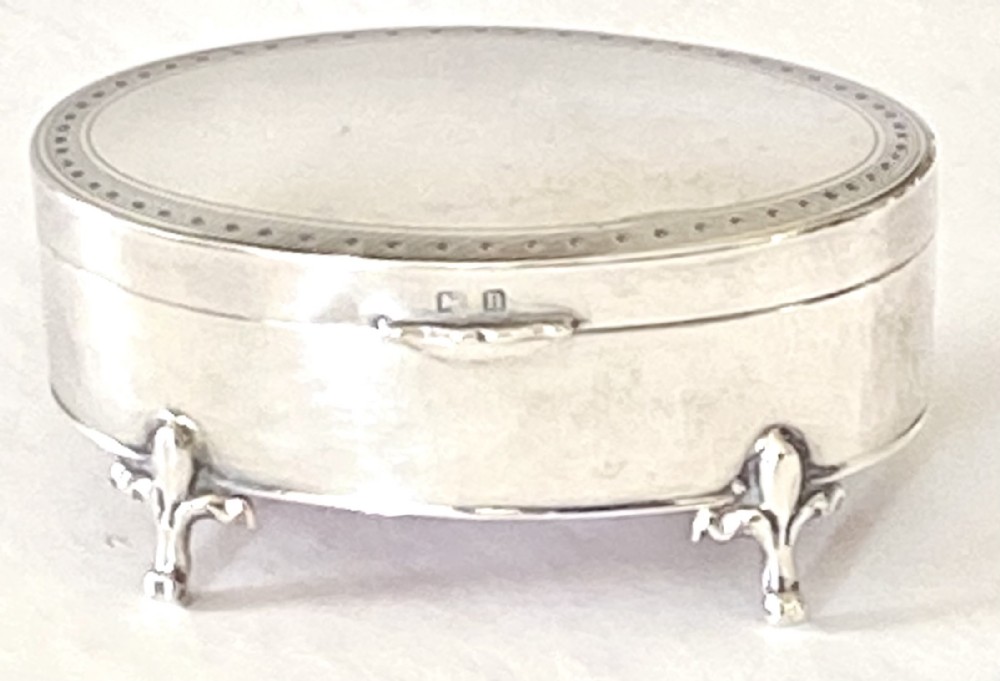 Silver Trinket Box