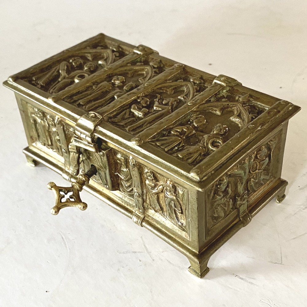 Brass Reliquary Casket