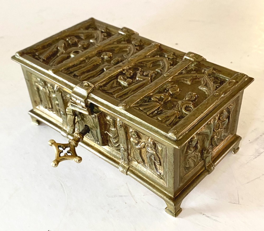 Brass Reliquary Casket View II