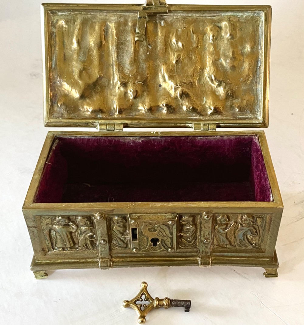 Brass Reliquary Casket View III