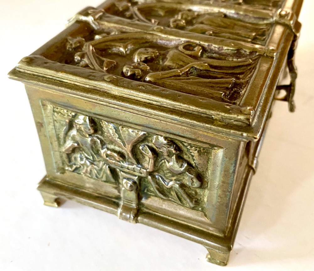 Brass Reliquary Casket View VII