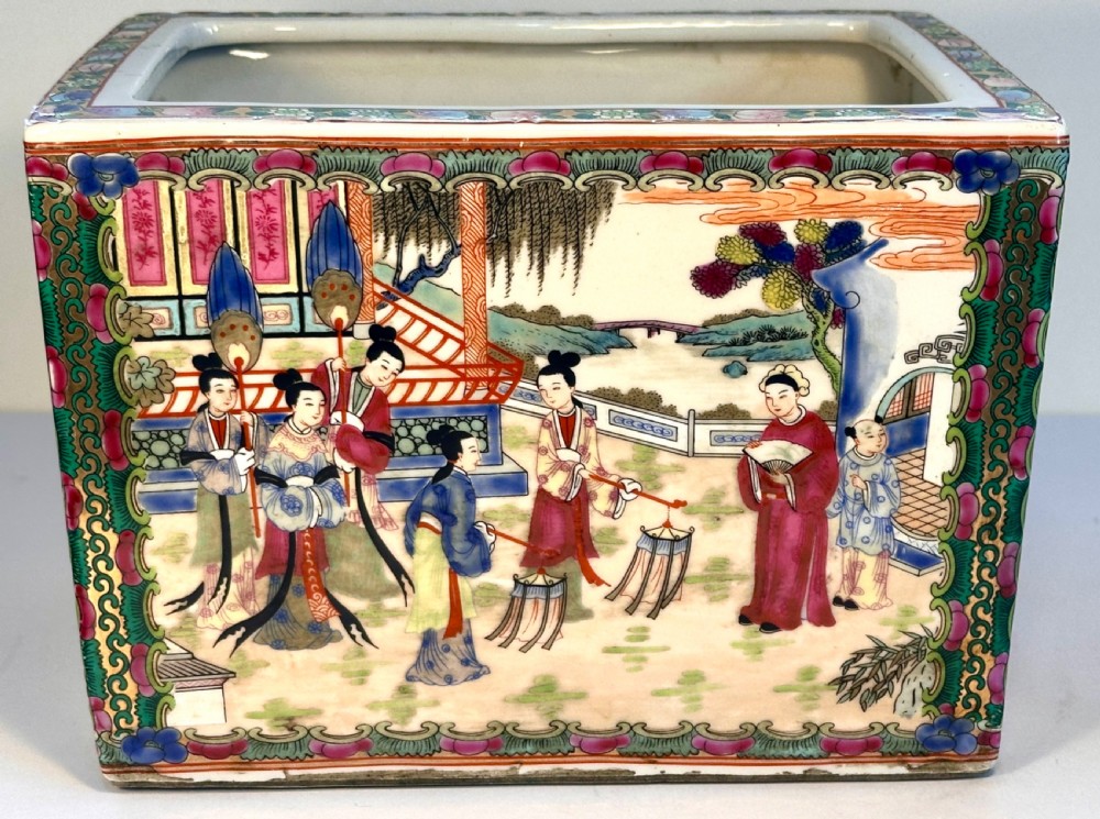 Chinese Porcelain  Jardinière View V