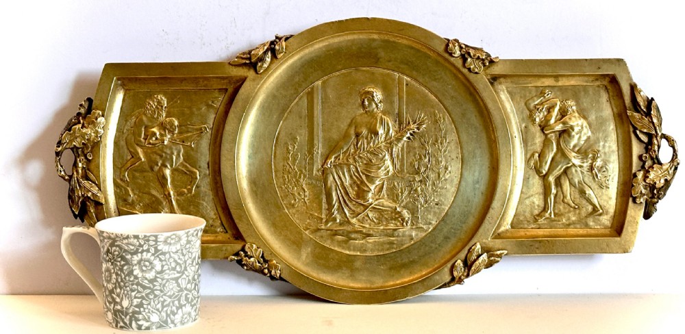 Bronze Table Centre Piece, French View XVI