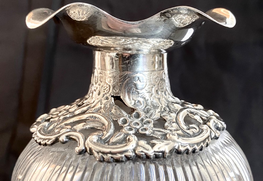 Decanter with Silver Trim  View IV