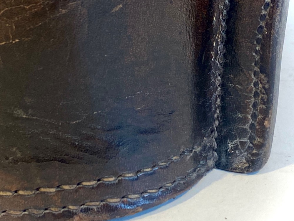 18th Century Leather Blackjack  ( Jug for Ale) View IV