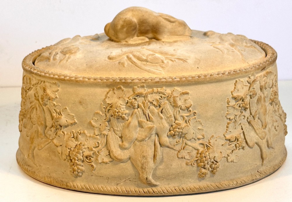 Wedgwood Caneware Game Tureen View III