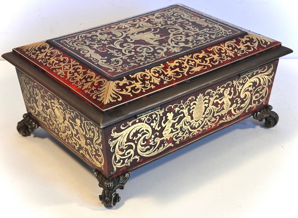  Boulle and Tortoiseshell Work Box View VI
