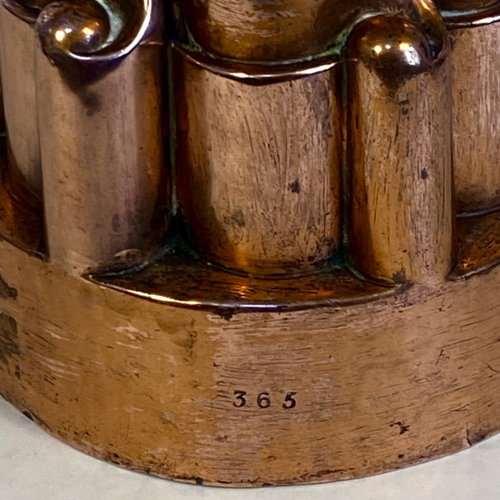 Copper Jelly Mould View V