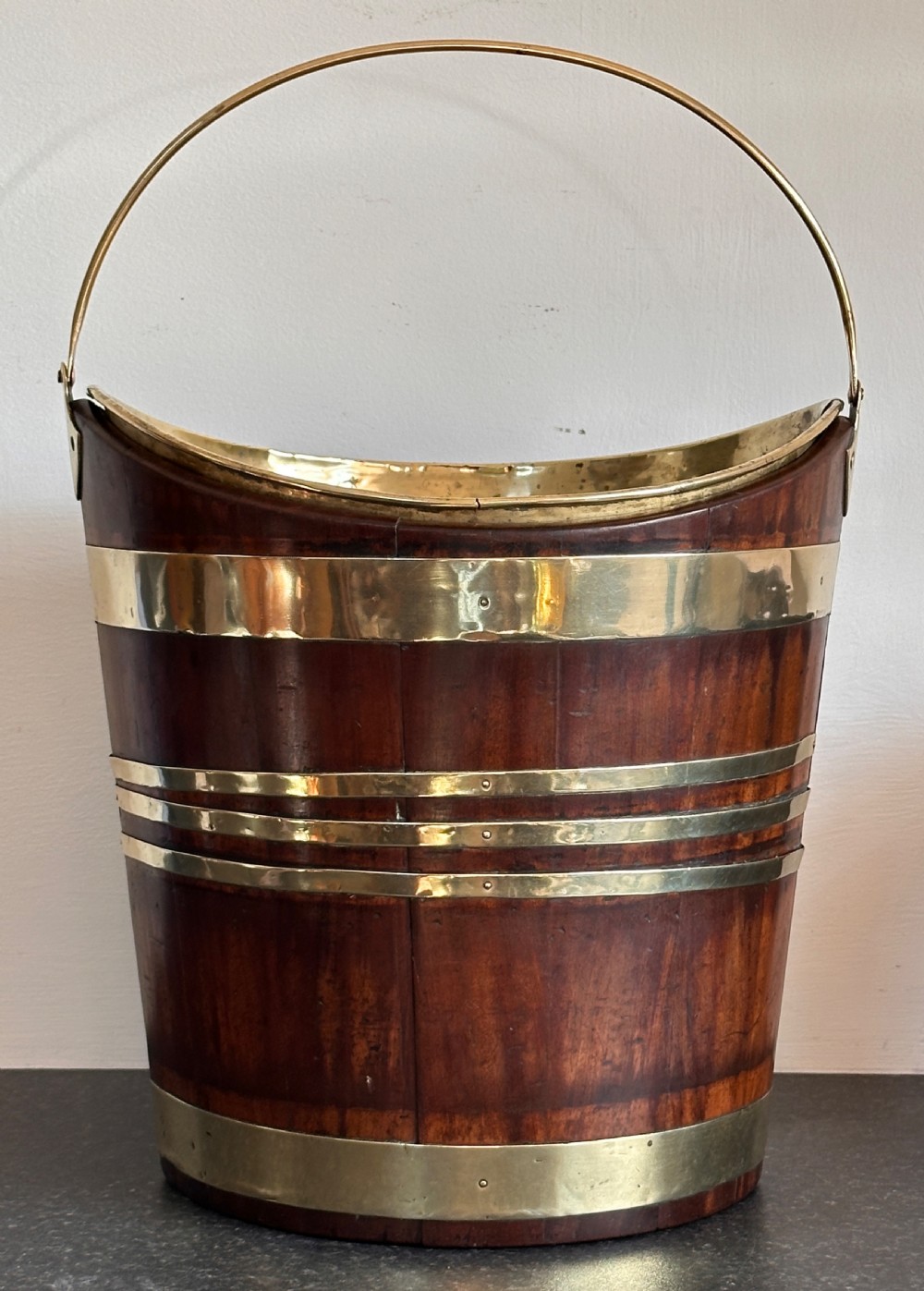 Georgian Irish Peat Bucket 