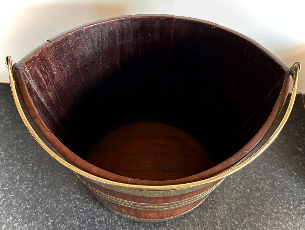 Georgian Irish Peat Bucket  View IV
