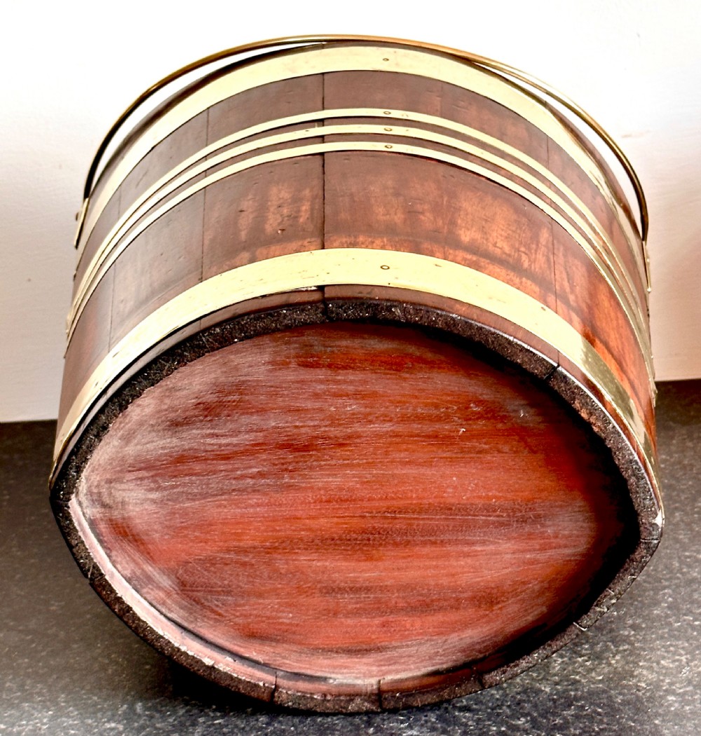 Georgian Irish Peat Bucket  View V