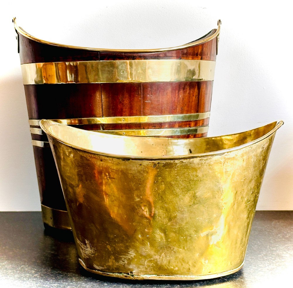 Georgian Irish Peat Bucket  View VI