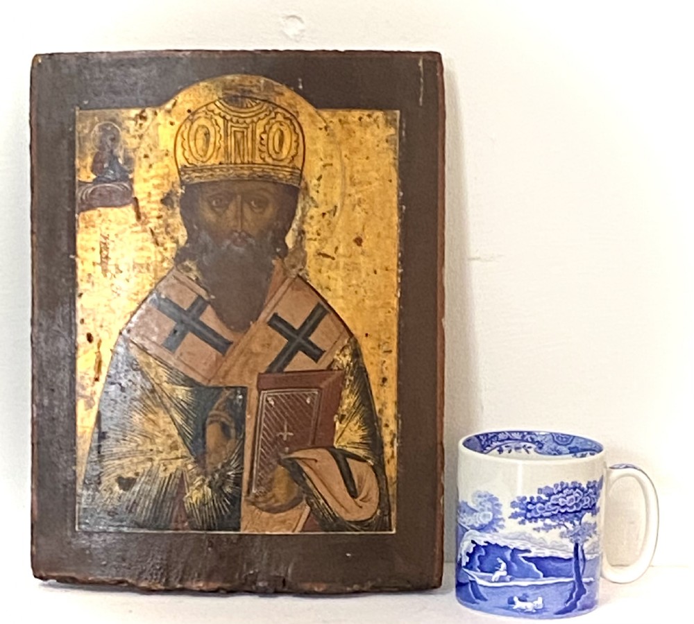 Eastern Orthodox Icon of St Spyridon View VIII