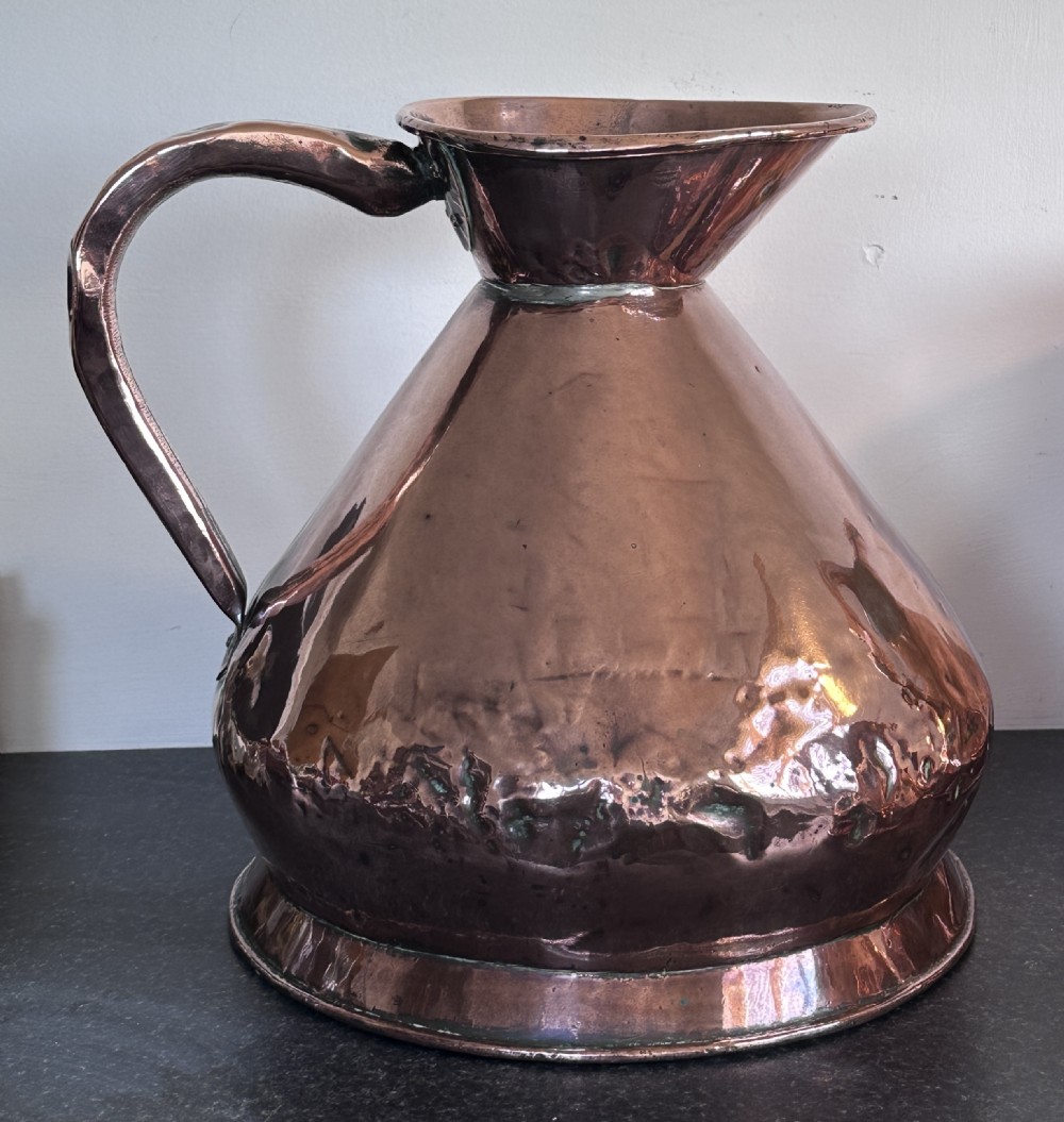 Copper Measuring Jugs of Large Proportion View V