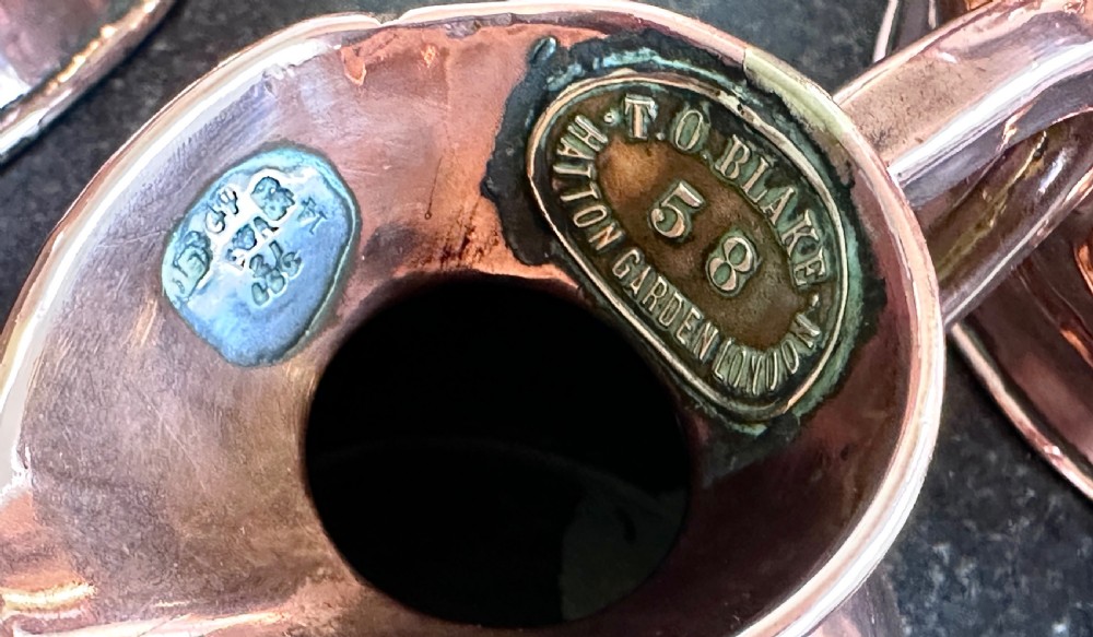 Copper Measuring Jugs of Large Proportion View VIII