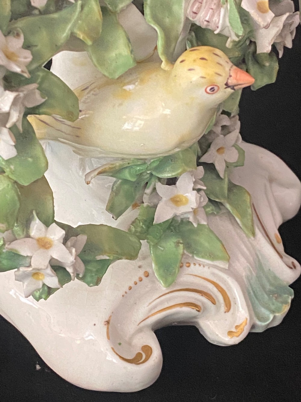 18th Century Derby Pair of Candelabra View VIII