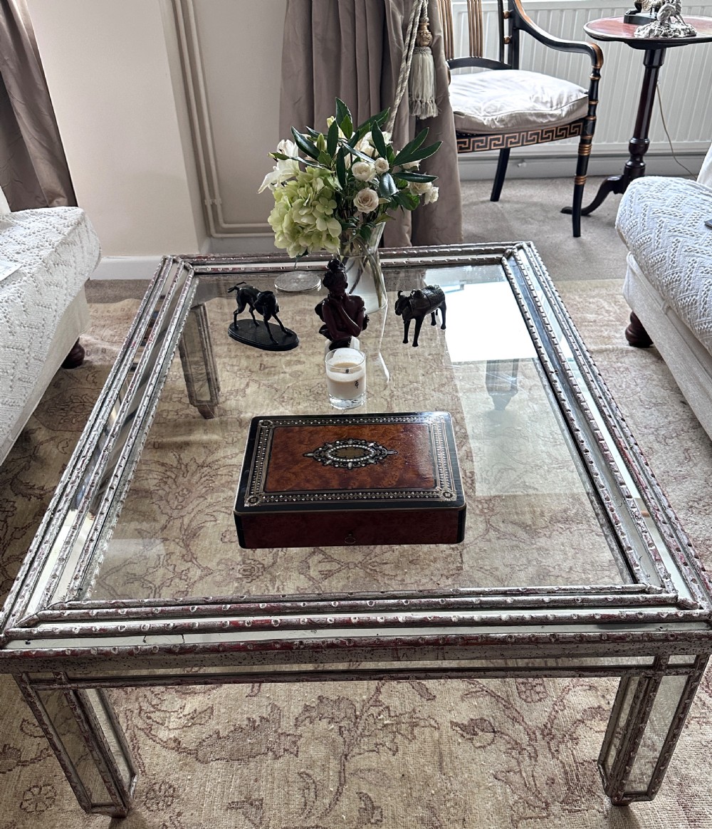 Table Box Made From Amboyna,  Mother of Pearl and Brass Stringing. View IX