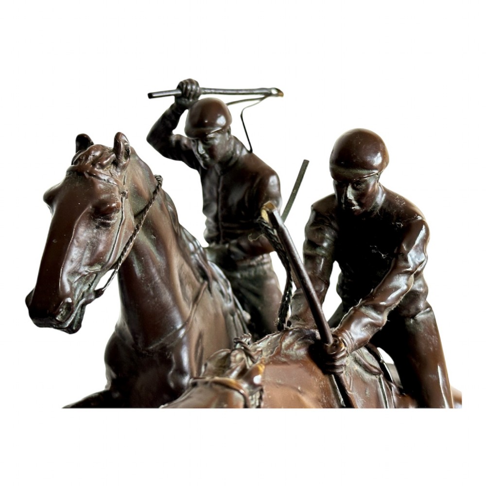 Bronze Racehorses after Isidore Jules Bonheur (1827-1907) View V