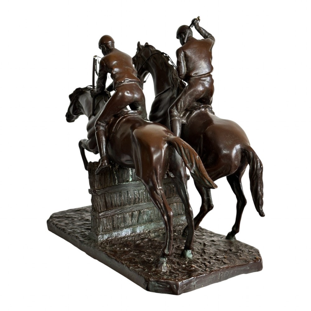 Bronze Racehorses after Isidore Jules Bonheur (1827-1907) View VI