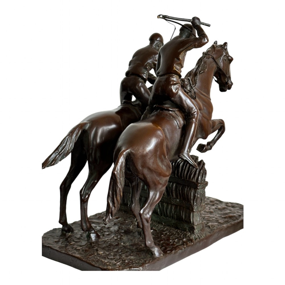 Bronze Racehorses after Isidore Jules Bonheur (1827-1907) View VII