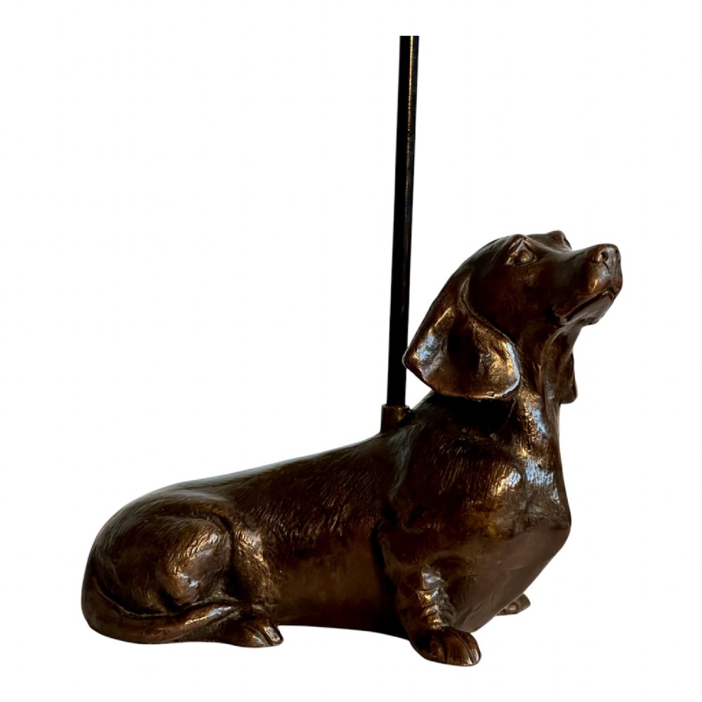 Doorstop with Bronze Dachshund View VIII