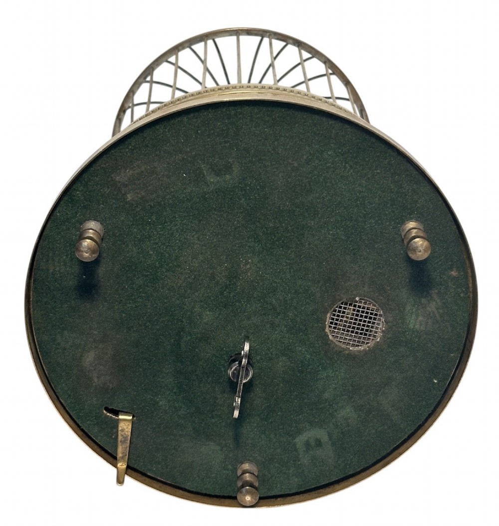 Swiss Singing Bird in Cage with Head, Beak and Tail movement. View VII