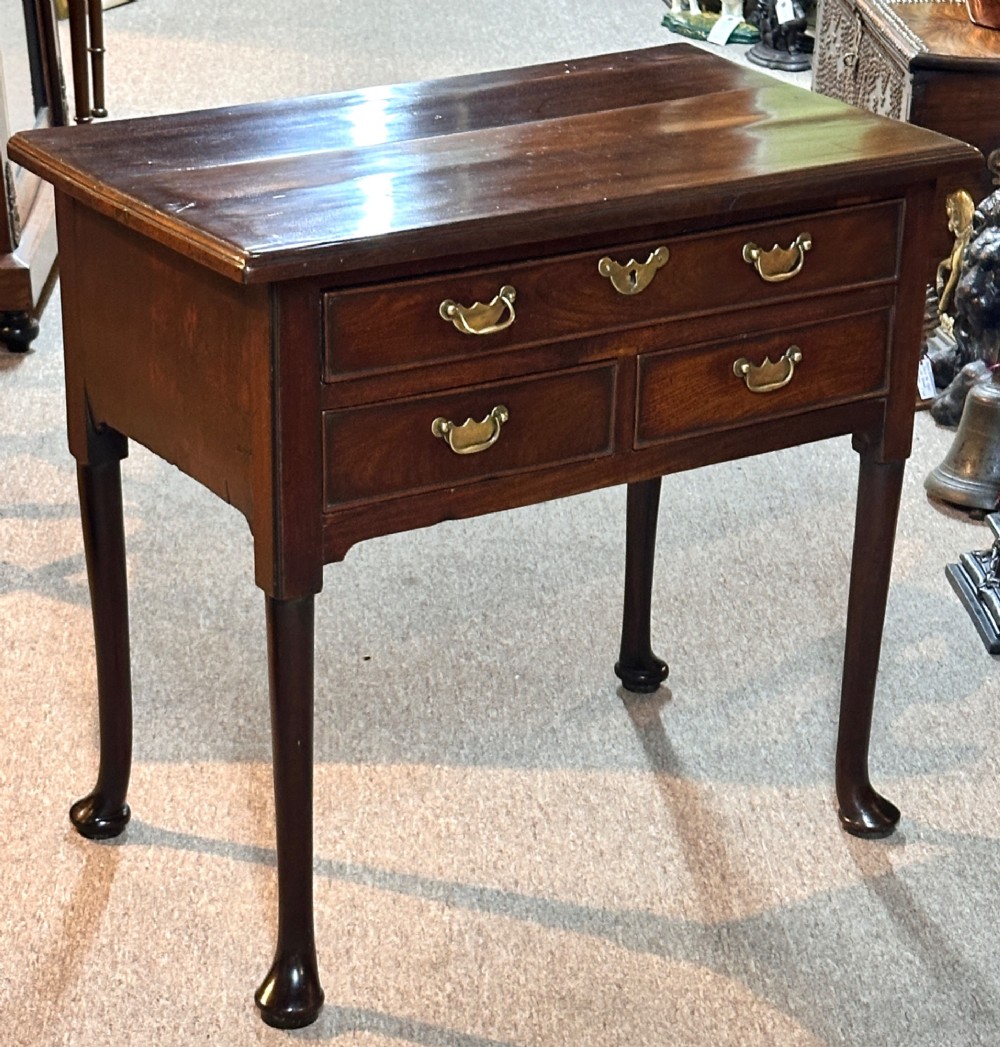 George III Mahogany Lowboy