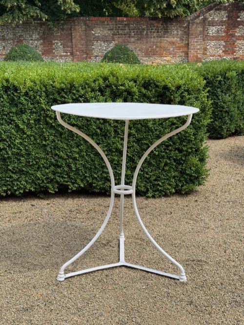 FRENCH BISTRO SET OF TABLE PAIR OF FOLDING WOODEN CHAIRS - ADDITIONAL PHOTO 3