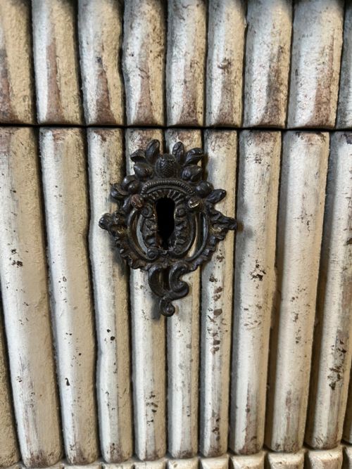 PAINTED SWEDISH COMMODE 19TH CENTURY - ADDITIONAL PHOTO 3