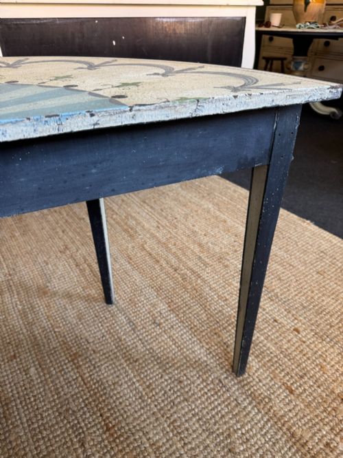 GEORGIAN DEMI LUNE CONSOLE TABLE - ADDITIONAL PHOTO 6
