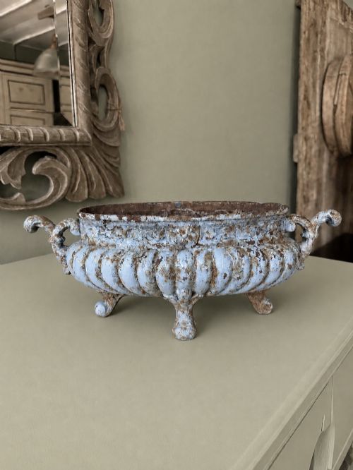 Small 19th Century French Cast Iron Jardiniere/planter