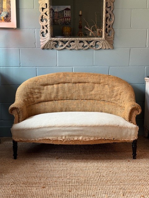 Antique French Napoleon III Sofa