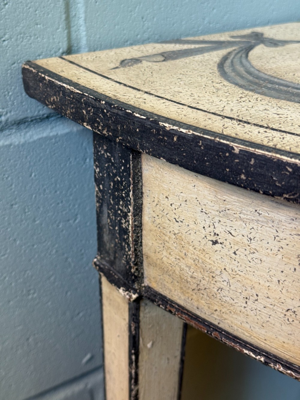 Georgian Demi Lune Console Table View VI