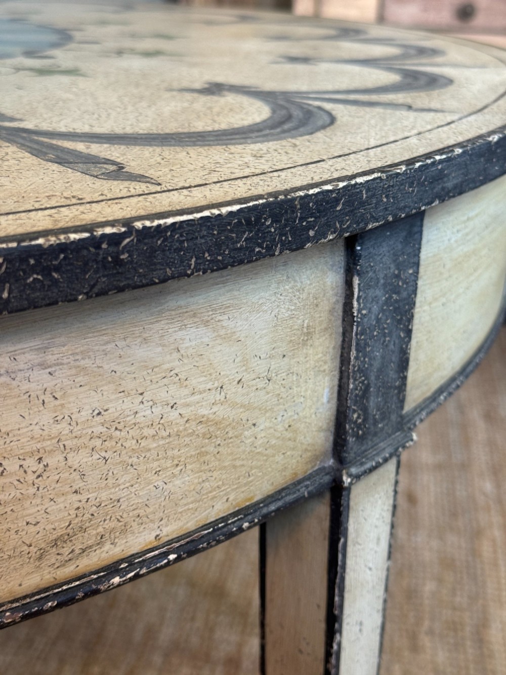 Georgian Demi Lune Console Table View VIII