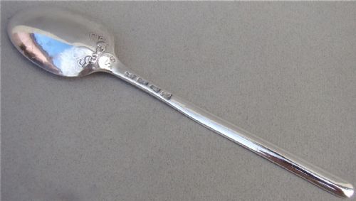 Georgian Silver Shell Back Marrow Spoon by Roger Hare, London 1756