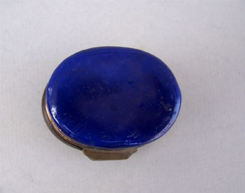 fig 4. GEORGIAN BILSTON ENAMEL PATCH BOX, CIRCA 1780