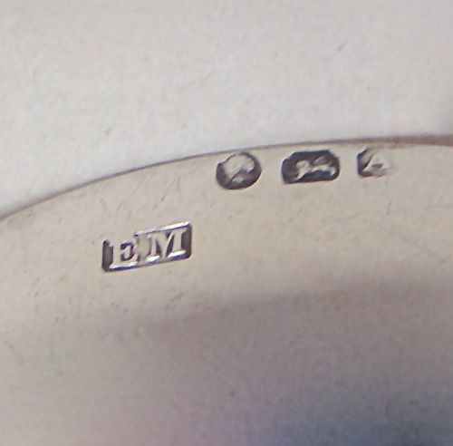 fig 3. GEORGIAN SILVER LEAF-SHAPED CADDY SPOON BY ELIZABETH MORLEY, LONDON 1796