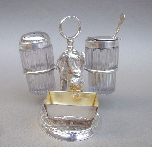 fig 1. VICTORIAN SILVER PLATED FIGURAL