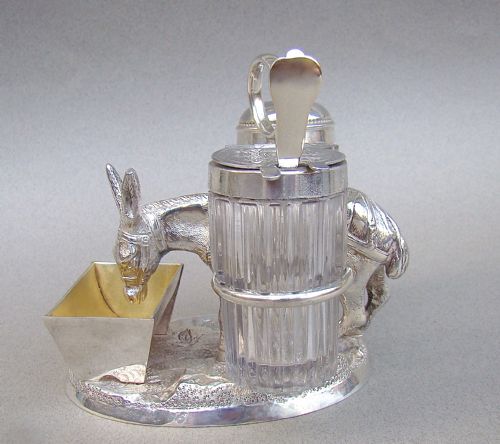 fig 2. VICTORIAN SILVER PLATED FIGURAL