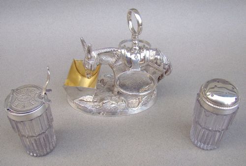 fig 3. VICTORIAN SILVER PLATED FIGURAL