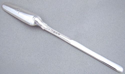 fig 1. GEORGIAN SILVER MARROW SCOOP BY WILLIAM ELEY & WILLIAM FEARN, LONDON 1807