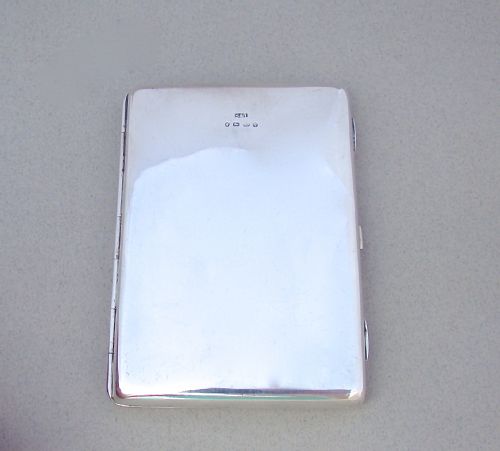 fig 3. VICTORIAN SILVER AESTHETIC MOVEMENT CARD CASE & AIDE MEMOIRE BY STOKES & IRELAND, BIRMINGHAM 1885