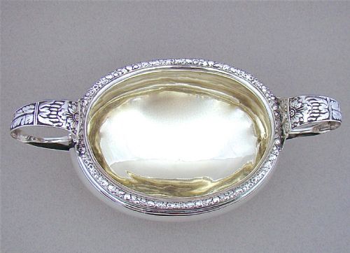 fig 2. GEORGIAN SILVER SUGAR BASIN BY ALICE & GEORGE BURROWS, LONDON 1818