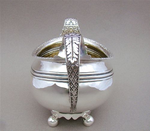 fig 3. GEORGIAN SILVER SUGAR BASIN BY ALICE & GEORGE BURROWS, LONDON 1818