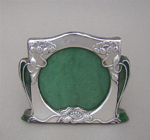 Art Nouveau Solid Silver Photo Frame by Colen Hewer Cheshire, Chester 1902