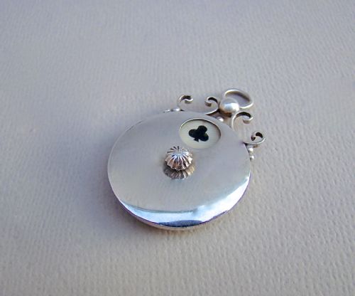 fig 1. SMALL EDWARDIAN SILVER TRUMP MARKER CASE BY ADIE & LOVEKIN, BIRMINGHAM 1907
