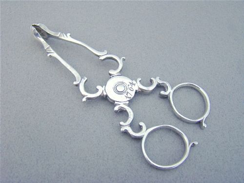 Pair of Georgian Silver Sugar Nips by Stephen Adams I, London 1764