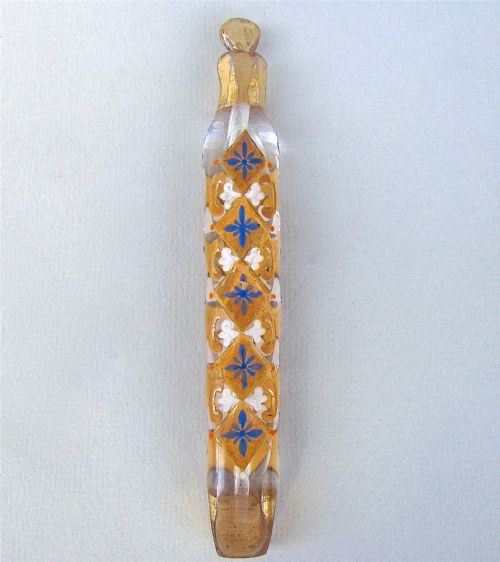 Oxford Lavender "Attar" Scent Bottle, Circa 1850